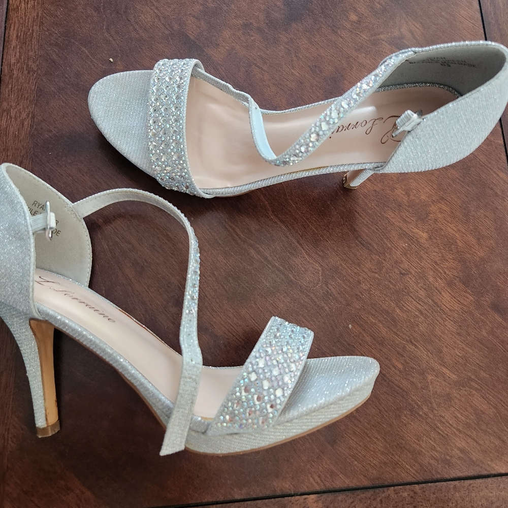 Silver heels